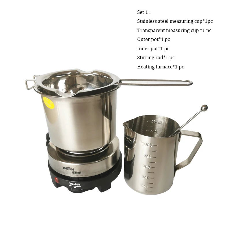 Water-proof Wax Pot Melting Wax Pot Stainless Steel Mixing Spoon Measuring Cup Boiling Wax Pot DIY Handmade Candle Making Tools view 4