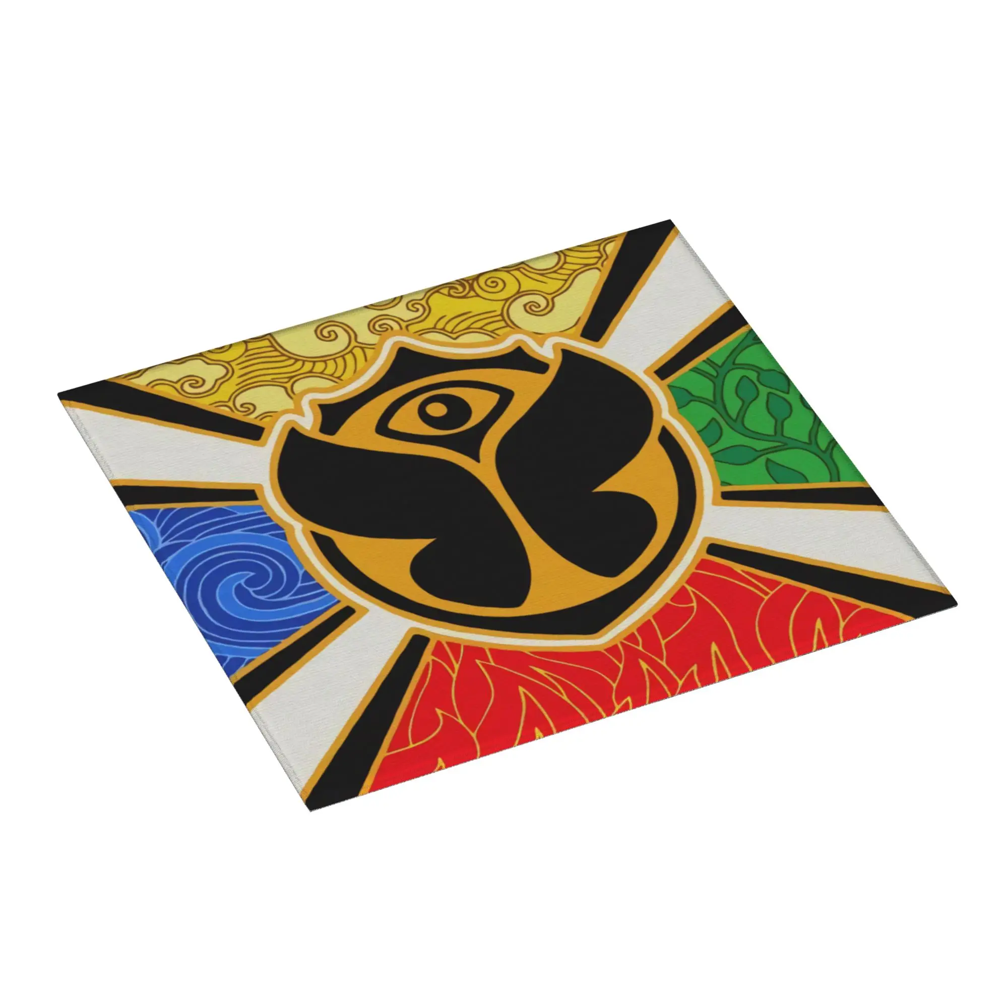 Tomorrowland Party Non‑Slip Waterproof Absorbent Barware Tableware Oil Proof Reusable Electronic Dance Festival Mat For Kitchen