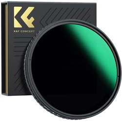 K&F Concept Variable ND8-ND128 ND Filter 37-86mm 67mm Neutral Density Camera Lens Filter 28-Layer Coated Nona-X Series