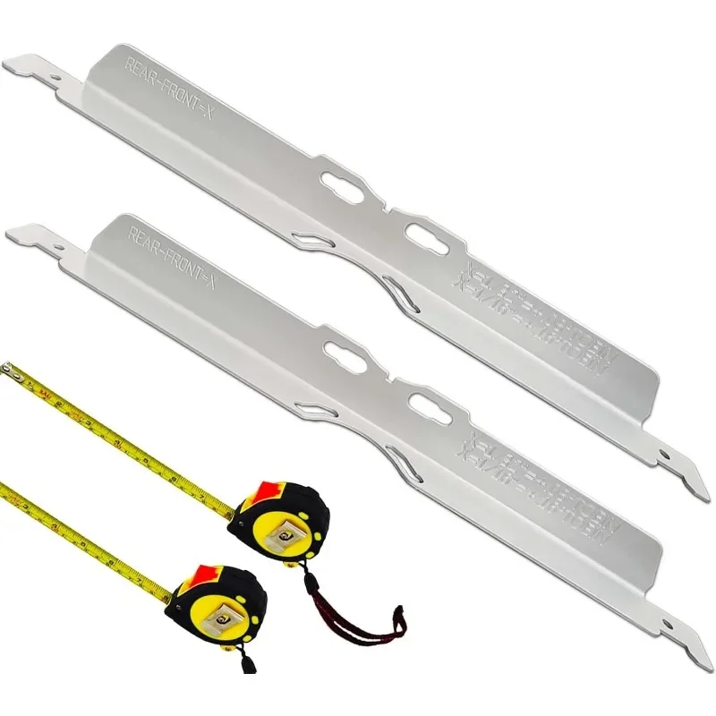 

Upgraded Toe Plates Wheel Alignment Tool, Steel Provides Accurate Wheel Alignment Measurements, Portable Tool