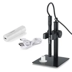 Supereyes B007 USB Digital Microscope Real 1-300X Portable Industry Endoscope  Camera Magnifier LED Hardware Tool Gap Testing