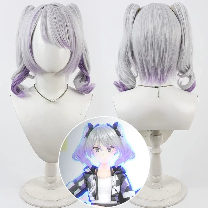 jeu-chi-chan-cosplay-perruques-honkai-star-rail-chi-chan-argent-blanc-mixte-violet-queue-de-cheval-resistant-a-la-chaleur-cheveux-synthetiques