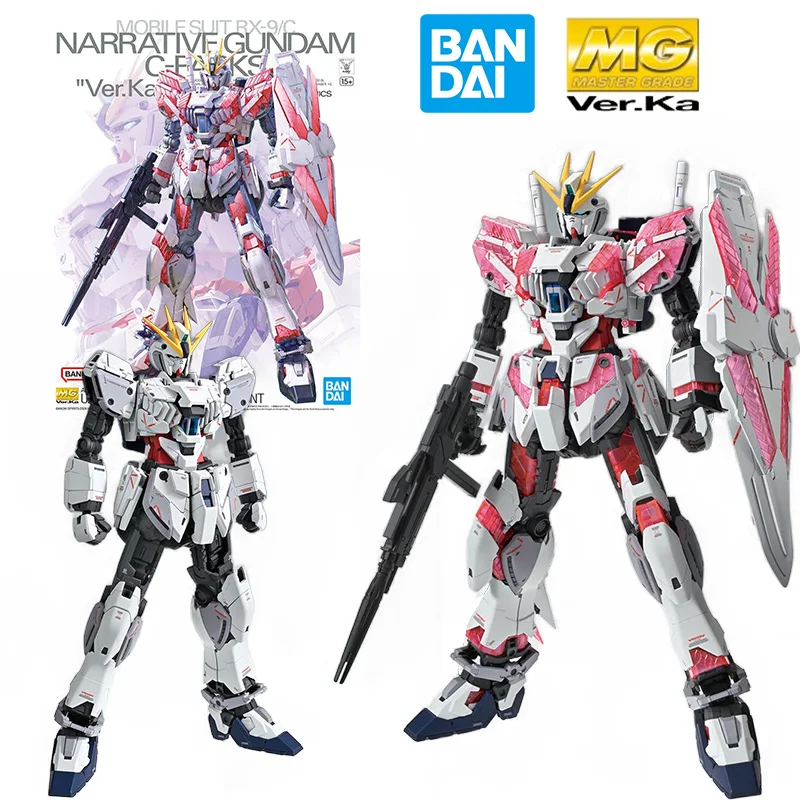 

Bandai Namco MG Narrative Gundam C-Packs Ver.ka Anime Original Action Figure Model Kit Assemble Toy Birthday Gift Collection