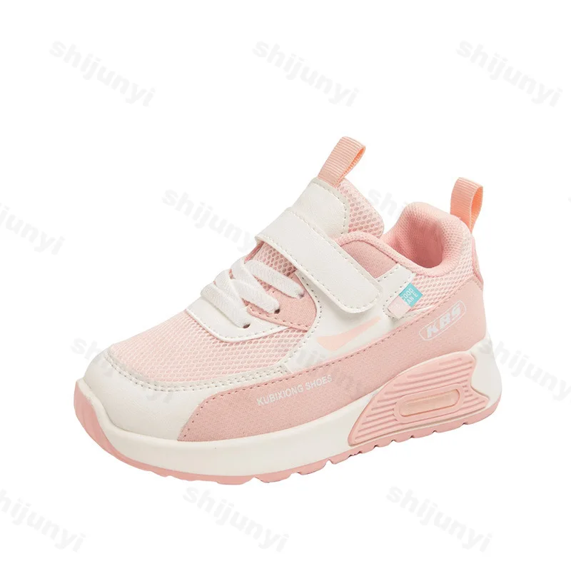 Sepatu Platform Anak-anak Sepatu Lari Anak Laki-laki Anti Selip Nyaman Ringan Flat Bersirkulasi Jaring Anak Perempuan Baru Musim Semi Musim Gugur