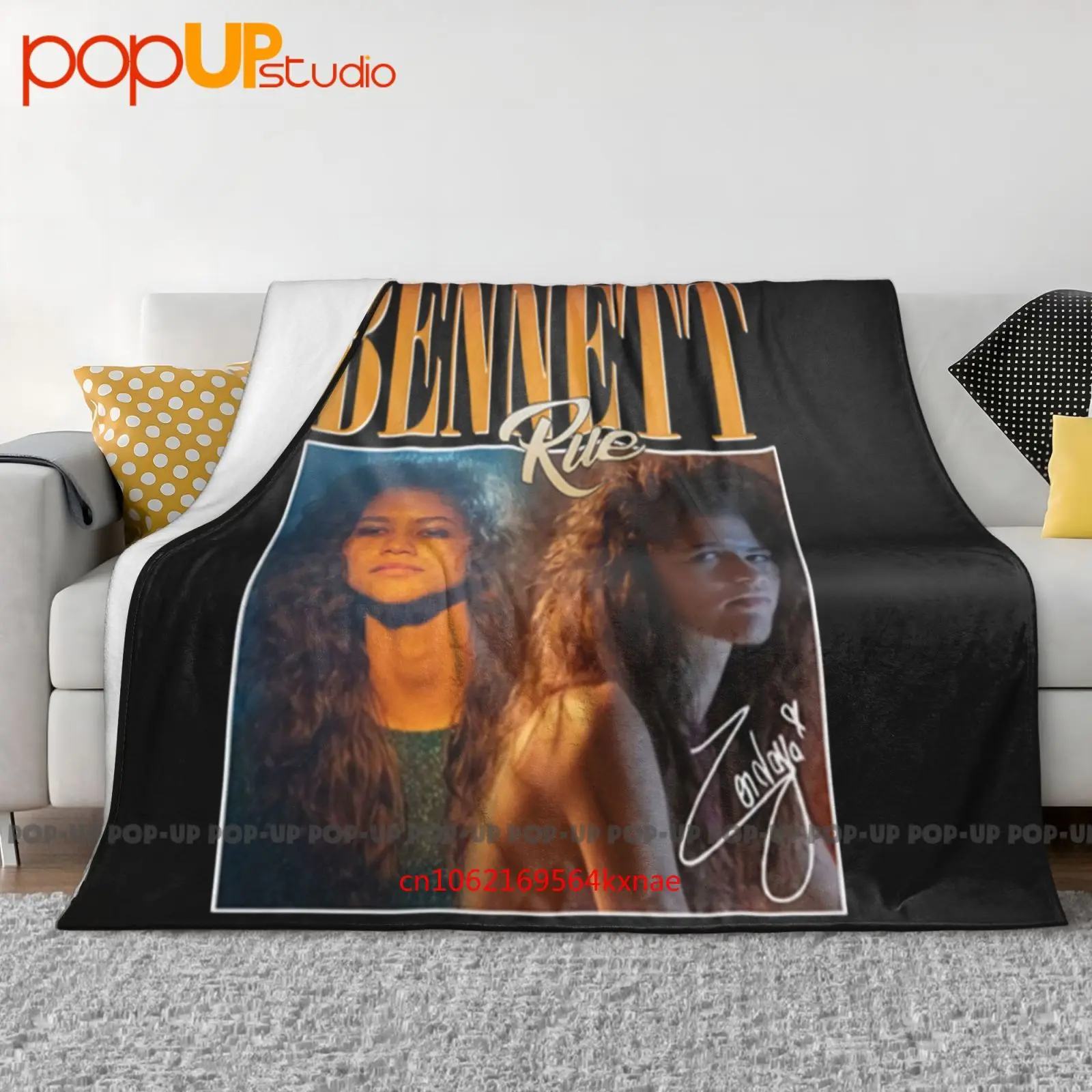 Zendaya Rue Bennett Euphoria couverture ultra douce couette hiver housse de canapé housses de lit