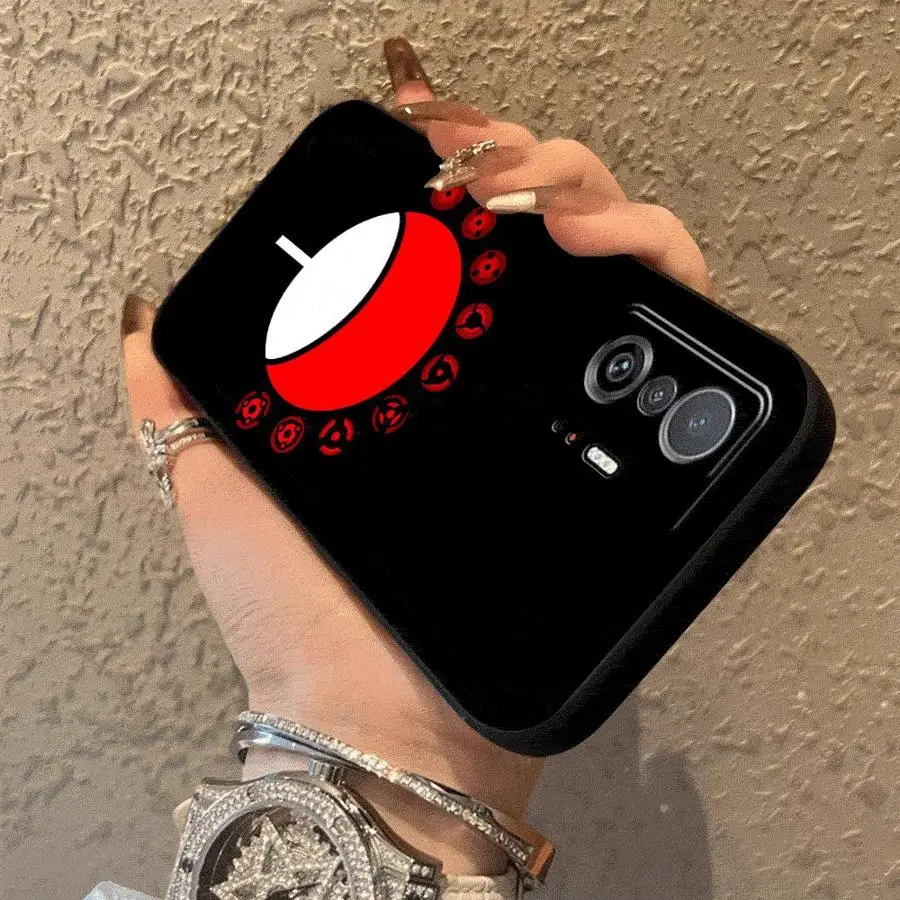 أنيمي Akatsuki Uchiha Itachi أسود لينة غطاء الهاتف الحال بالنسبة Xiaomi Mi 10T 11T 12T Pro 13 14 15 Pro 11 12 13 Lite 12X