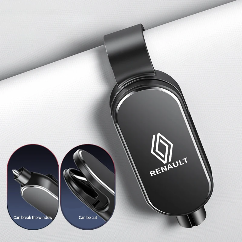 Marteau de sécurité pour voiture, brise-verre d'urgence, outils de coupe de ceinture de sécurité pour Renault Austral Kadjar Stepway Samsumg symbole Zoe Espace