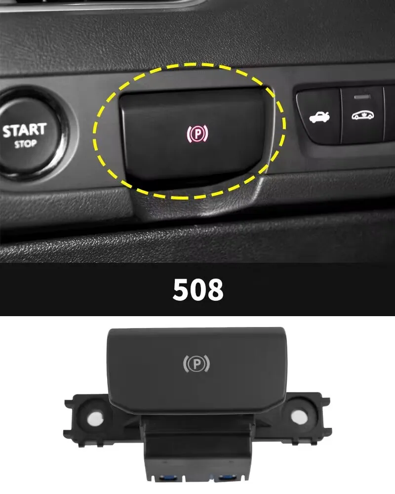 High quality Brand New Genuine Electronic Handbrake Parking P Gear Switch 9678277077 For Peugeot 508