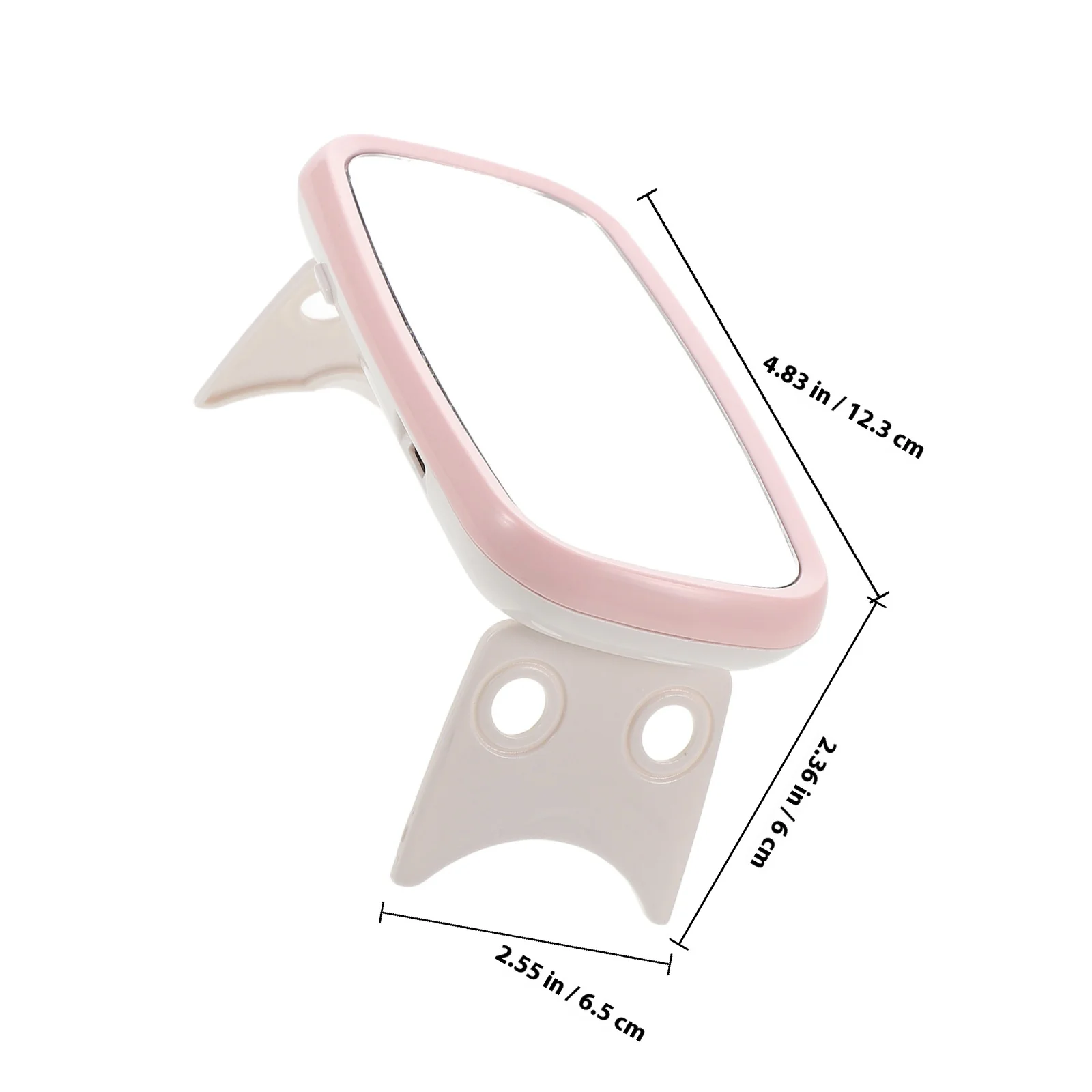 1Set Mini LED-nagellamp voor gelnagels Sneldrogend uithardingslicht Compact ontwerp Home Manicure Tool Stijlvolle roze nageldroger