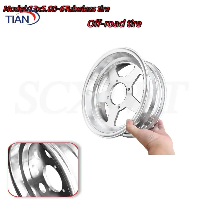 

10 inch 3.50-10/2.75-10 rear vacuum wheels, aluminum alloy wheels, bicycle motorcycle modification accessories