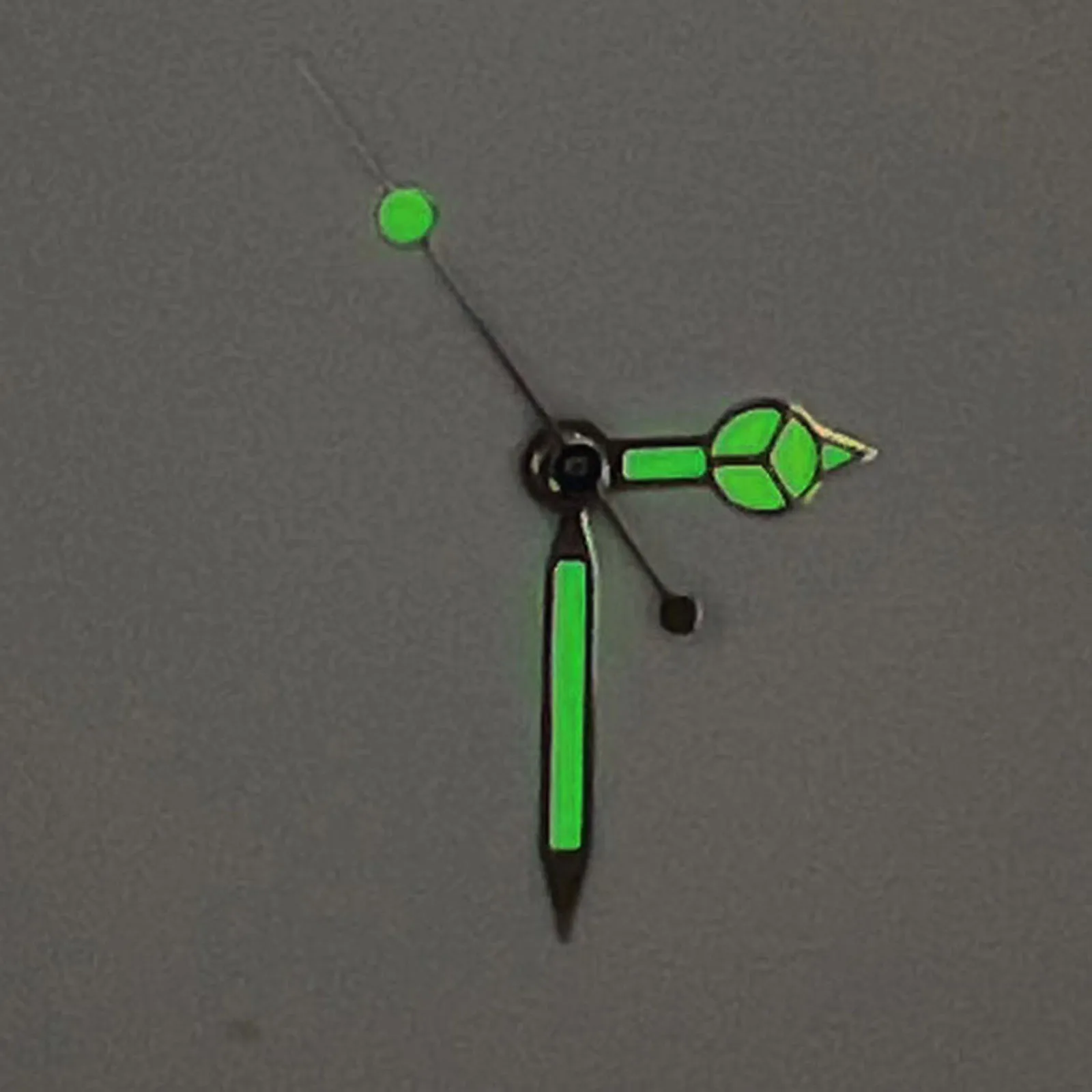 Green Luminous Watch Hands for 8215 Movement Modified Part Light Orange Watch Pointers for DG2813 DG3804 Movement