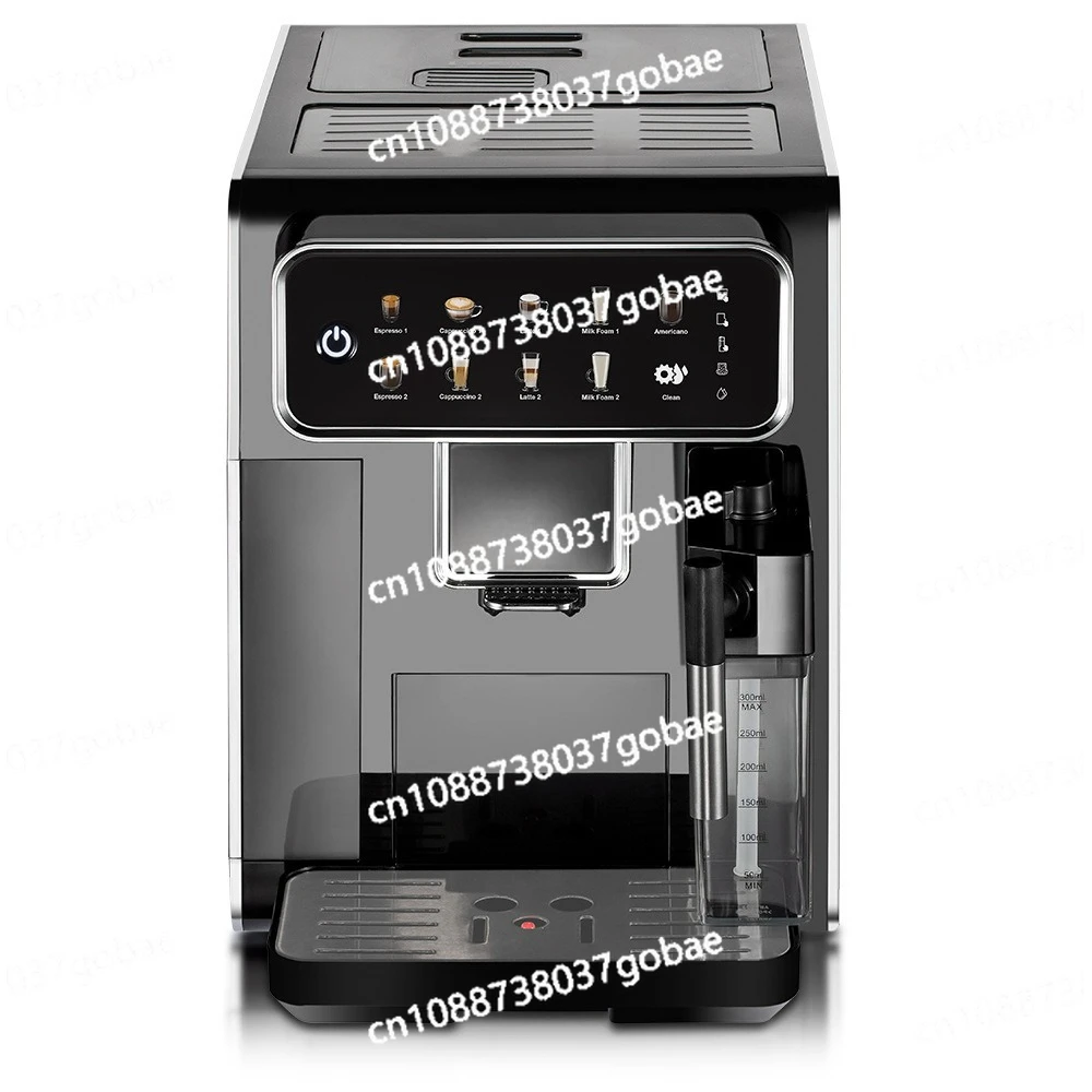 

European standard cross-border pump coffee machine, home semi-automatic espresso machine, milk frother