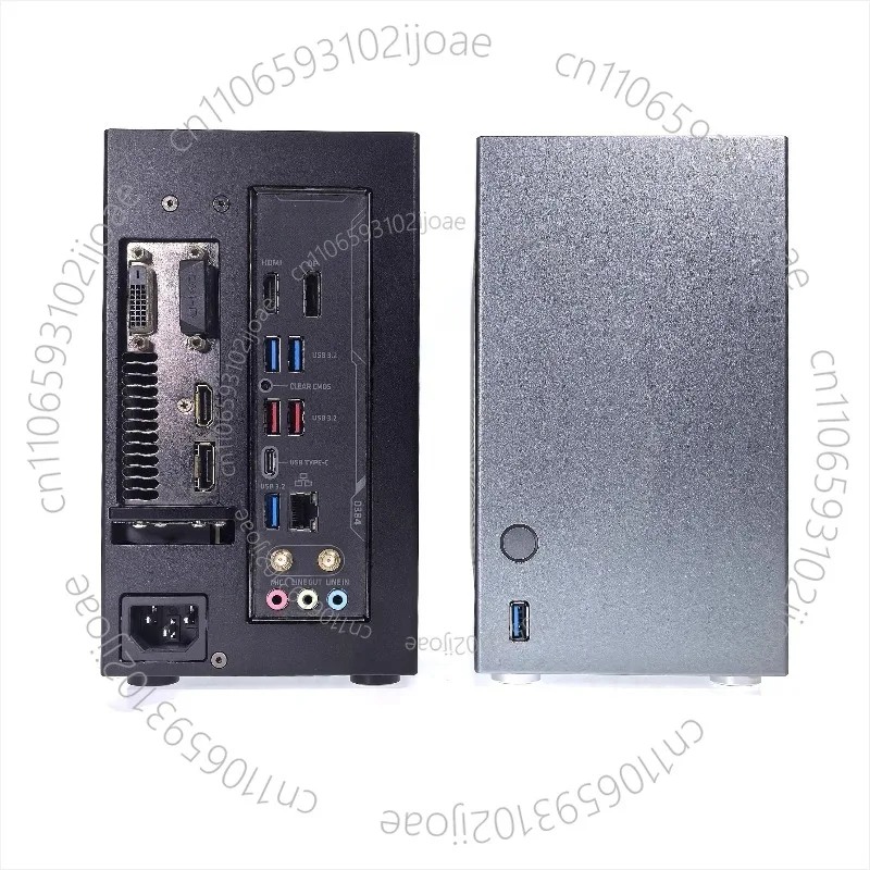 【 Neues Gehäuse auf Lager 】 ZS-A4M \ itx Short Card Computergehäuse Version V3 \ 5.4L Vollaluminium 1u