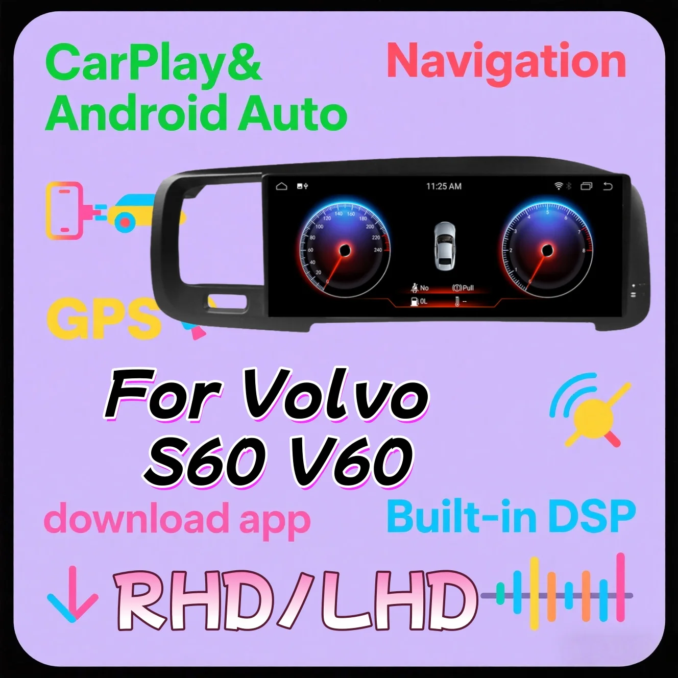 Gz For Volvo S60 V6…