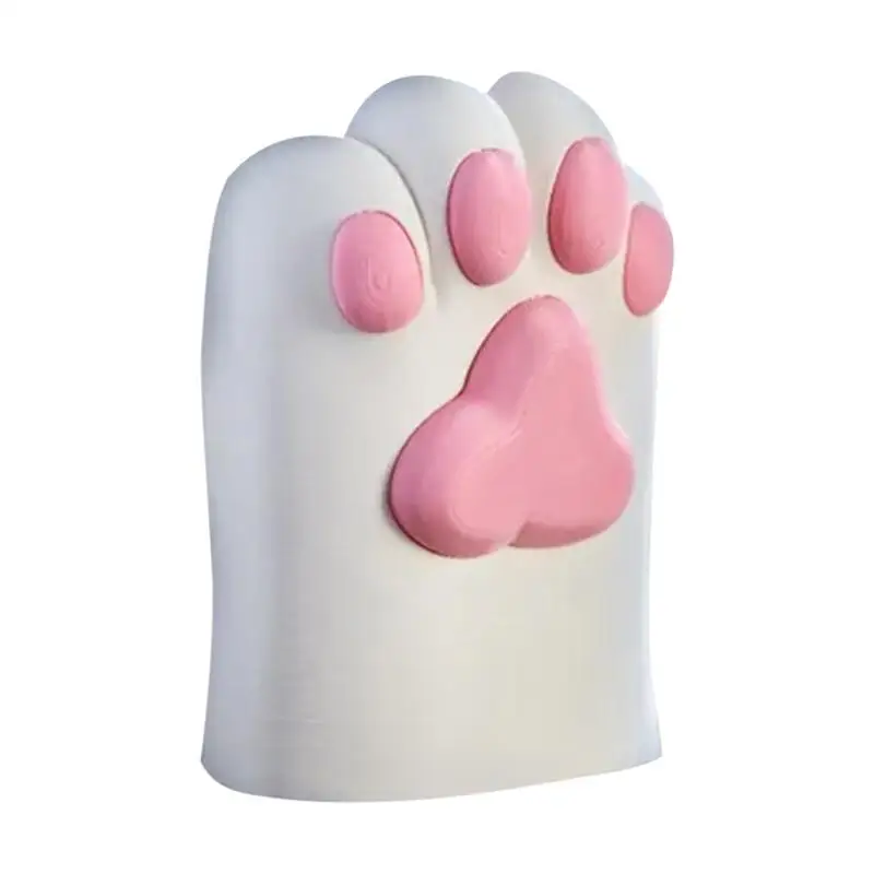 

Pen Holder Cute Desktop Pen Container Multifunctional Cat Paw Shape Makeup Brush Organizer For Students Kids Table Decor