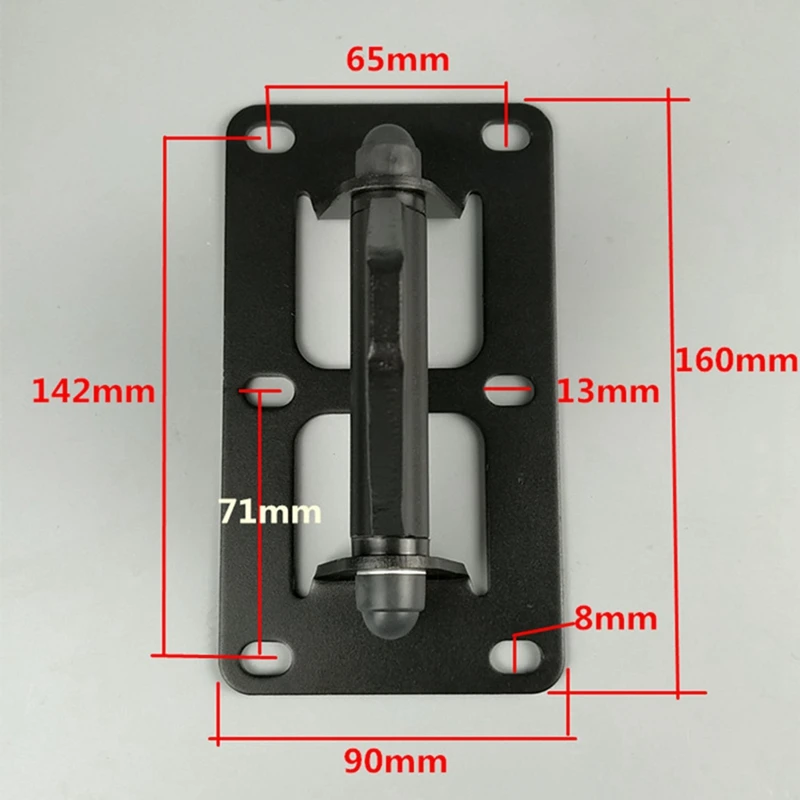 2x starke universelle Surround-Lautsprecher Wand halterung Decken halterung Lautsprecher Wand halterung Neigung drehen 60kg 132lbs