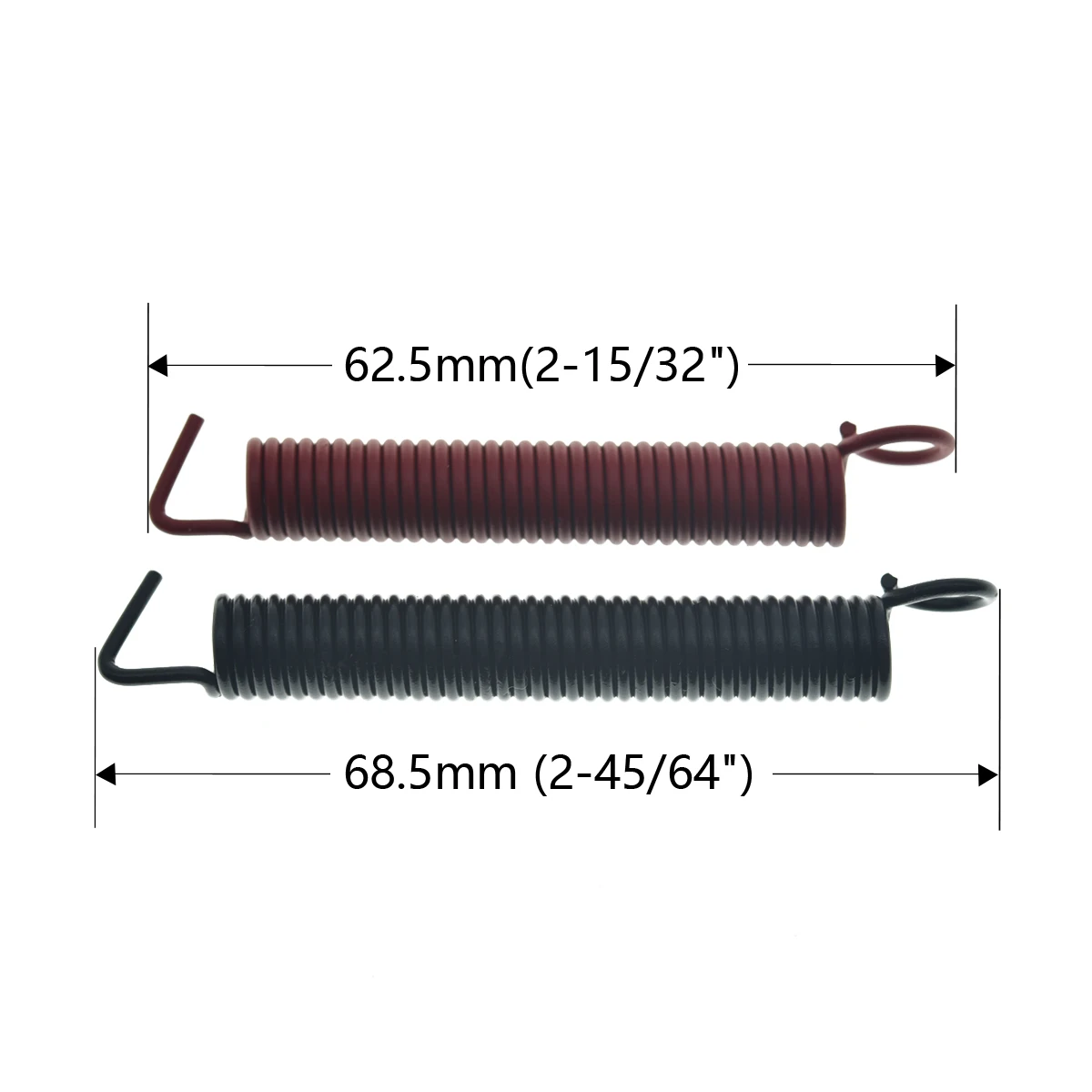 Dopro 5-Pack Premium Noiseless Guitar Tremolo Springs Tremolo Bridge Tension Spring for Floyd Rose FR/ST/Strat Tremolos