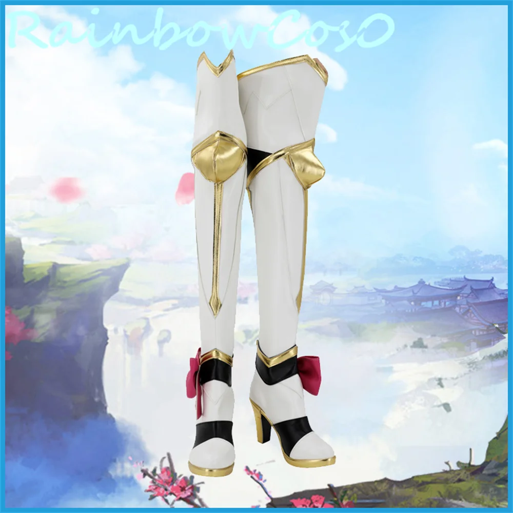 Genshin Impact Noelle Cosplay buty buty gra Anime Halloween boże narodzenie RainbowCos0 W2951