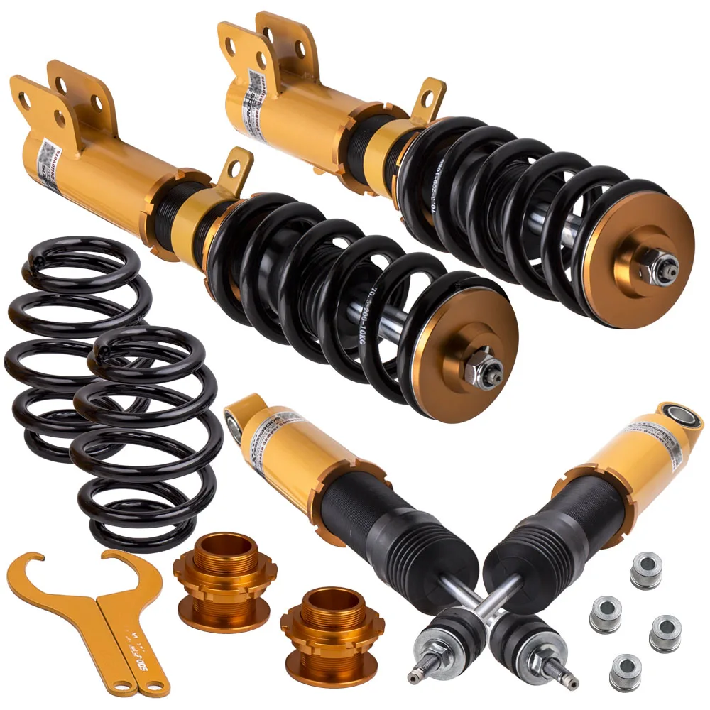 

New Coilovers Coil Suspension Adj Damper Kit for Toyota Yaris XP130 XP150 2013-2017