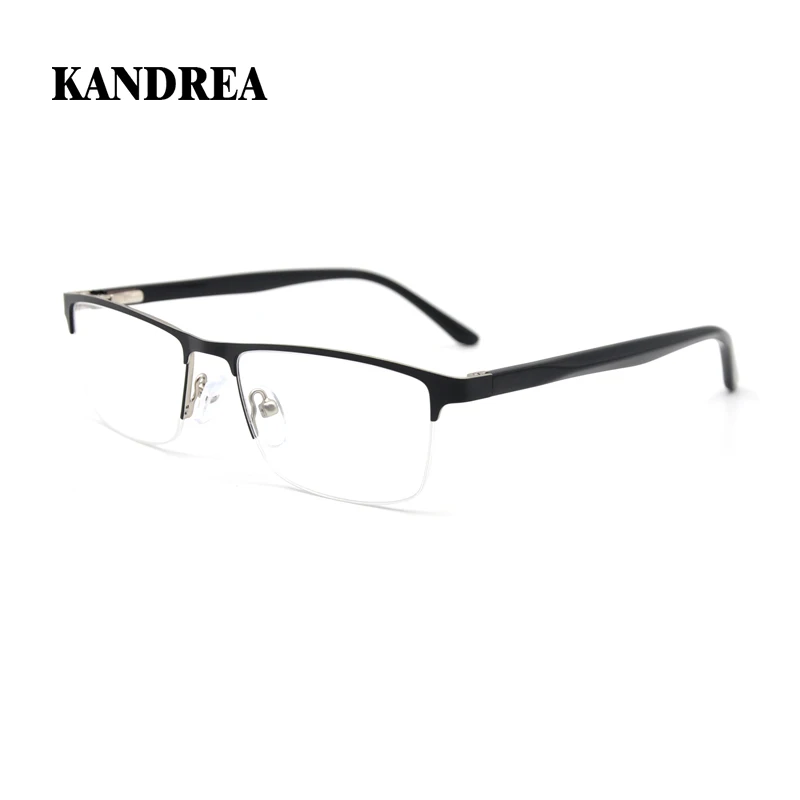 

KANDREA Metal Glasses Frame Half Ultralight Optical Eyeglasses 2022 Myopia Hyperopia Prescription Optical Fashion Eyewear HG5841