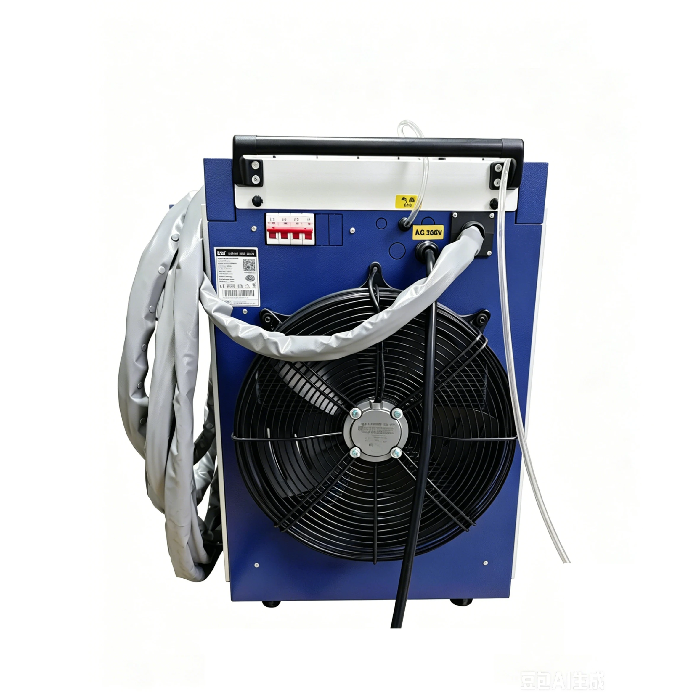 3000W 3KW Continuous La ser Ru st Re moval Cleaning Machine with S&A Chiller for Heavy Rust Paint Oil Stains Cleaner