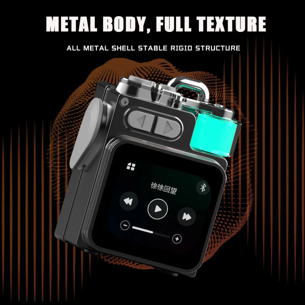 ZMFJH Outdoor Pocket Speaker Portable Bluetooth-compatible 5.4 Audio Equipment Expandable Storage with Wireless Touch Display #2