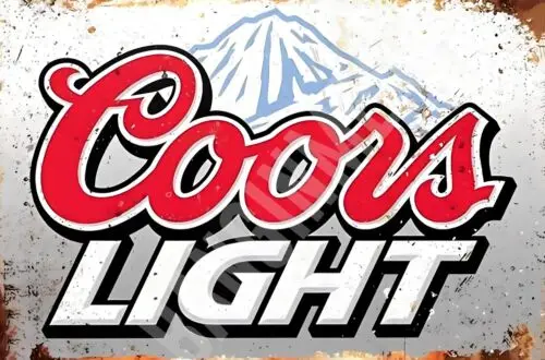 Coors Light Funny Sign Letrero de metal de aluminio