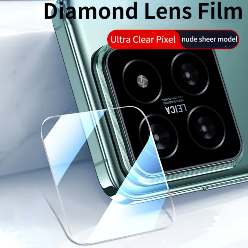 1/2 Peças de Vidro de Lente SmartDevil para Xiaomi 14Pro 15Ultra, Protetor de Câmera Anti-riscos, Película Protetora de Diamante Resistente ao Desgaste Ziai