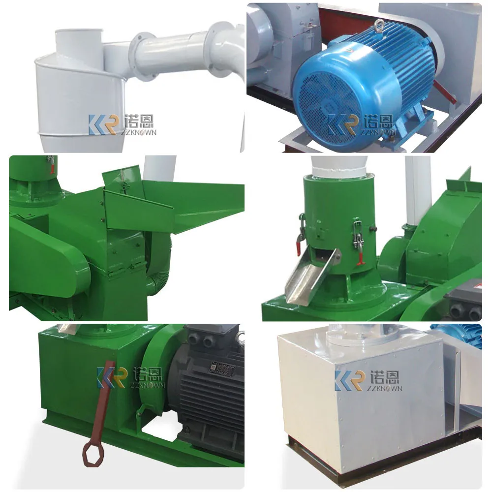 100-150Kg/H Wood Granules Making Machine Sawdust Pellet Maker Sawdust Pressing Machine