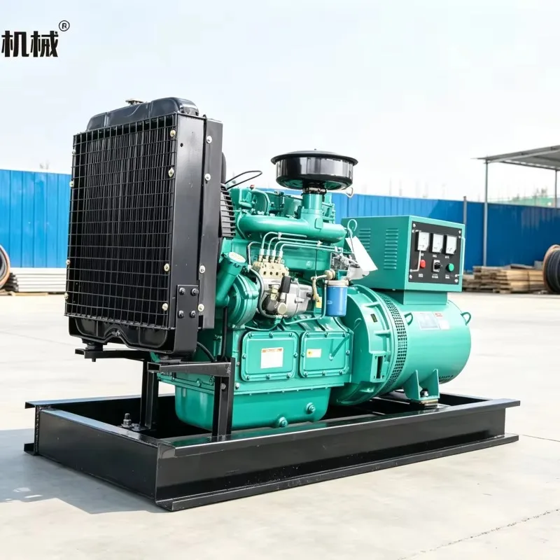 Water Cooled Diesel Generator Set 30kVA 24kW Silent Power Unit with Perkins Engine for Commercial Building Backup Power Supply