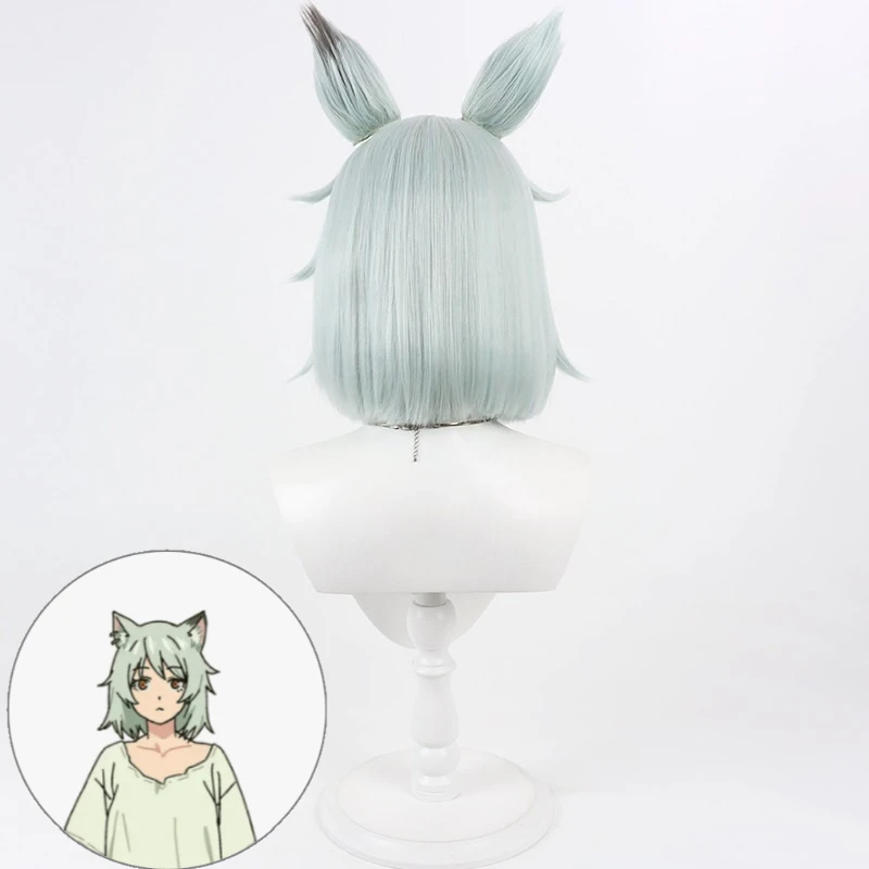 Niko Nya Nya Alcohol Neko Sakai Sakiko Cosplay Wig Long Curly Simulated Scalp Lace Top For Women Halloween Convention