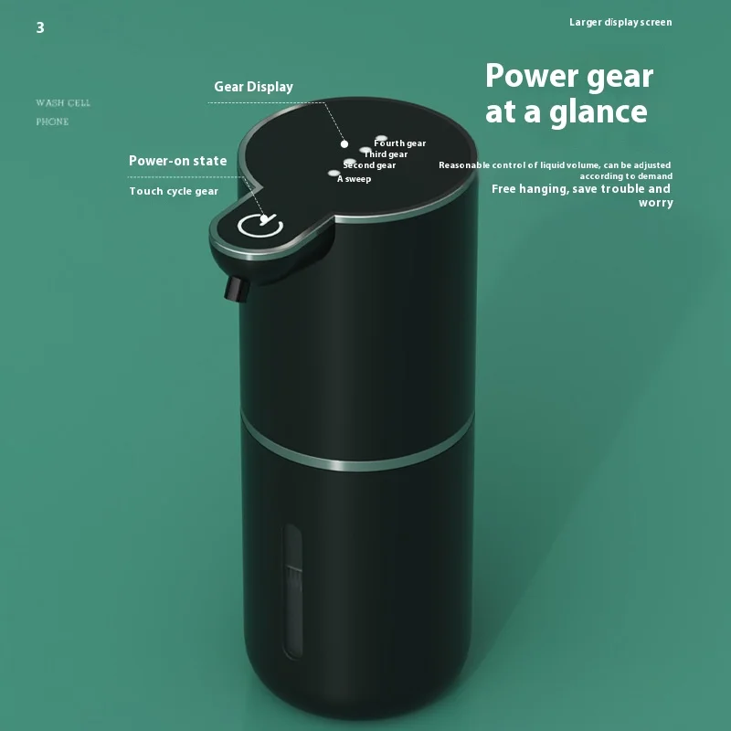 Smart Auto Soap Dispenser Touchless Household Automatic Spray Dispenser 300ml Sensor Automatic White