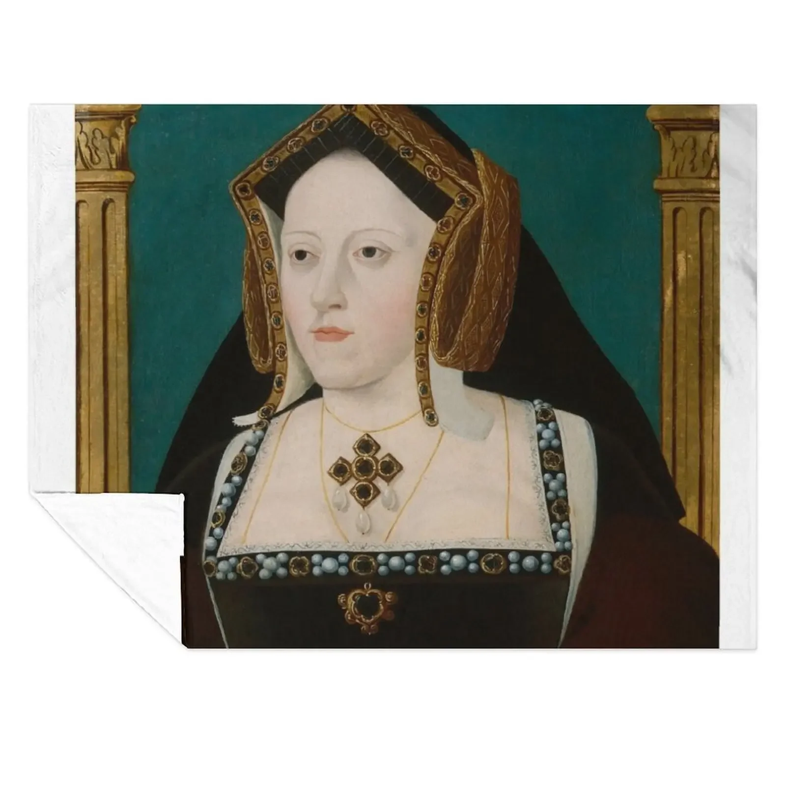 

Catherine of Aragon Throw Blanket Stuffeds Large Extra Large Throw manga Blankets