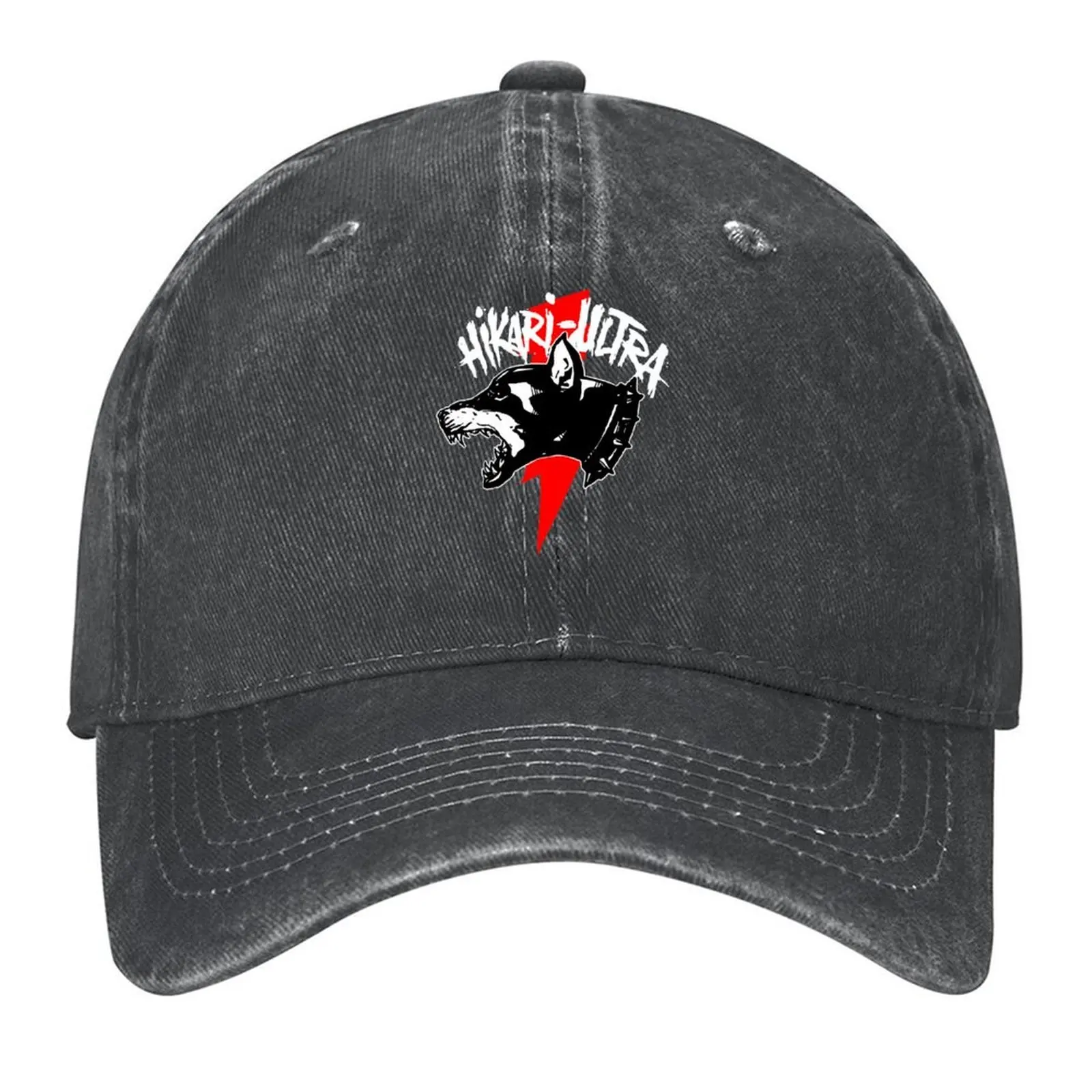 

Zillakami x sosmula Hikari Ultra Logo City Morgue red Bolt Baseball Cap Christmas Hat sun hat New Hat Rave Hats For Women Men's