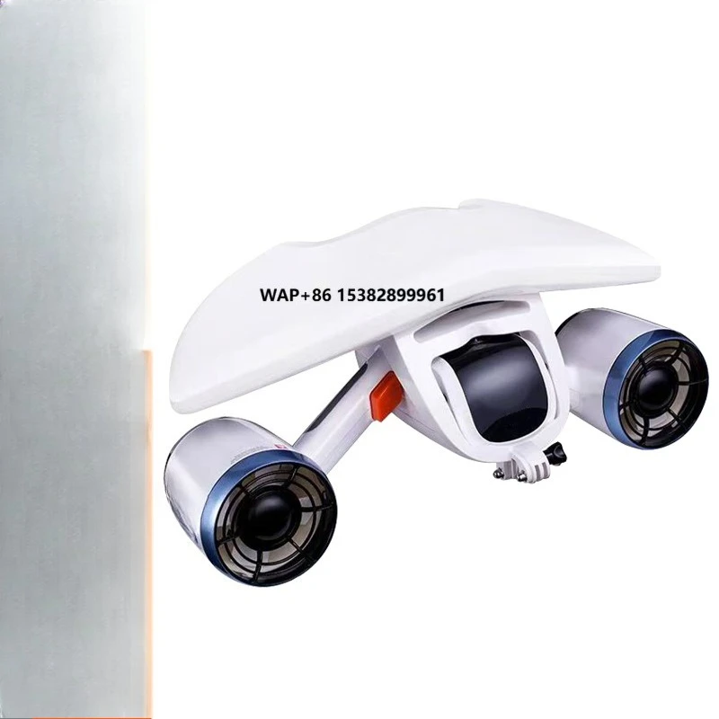 

Подводный скутер-толкатель для снорклинга - белые пластиковые двигатели Polar, скорость 1,5 м/с