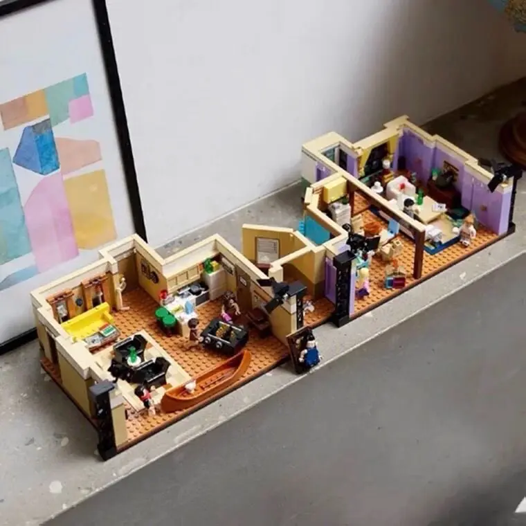10292 2048pcs Building House Model Friends Series Monica's Appartement Volwassen Educatief Assemblage Bouwstenen Speelgoed Cadeau
