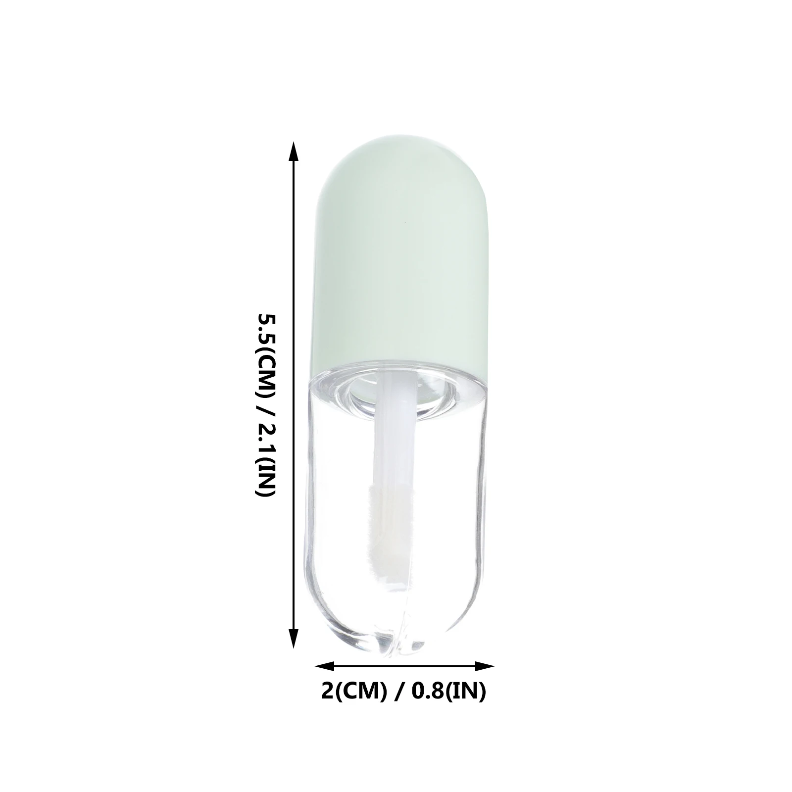 

10 PCS Clear Lip Gloss Empty Bottle Lipgloss Tube Shapes Pigment Liquid Bottles