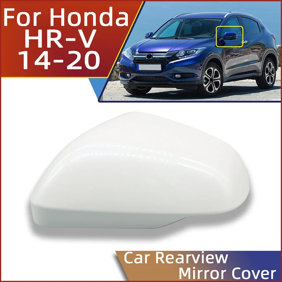 

Car Accessories For 2014-2020 RU Honda HR-V Vezel Wing Side Mirror Cap Rearview Mirror Cover Painted White Sliver Red