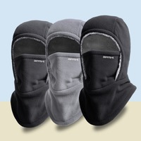 Fleece Balaclava Cycling Cap Thermal Windproof Warm Hood and Hat Cold-proof Thicken Ski Windproof Cap Outdoor Sports