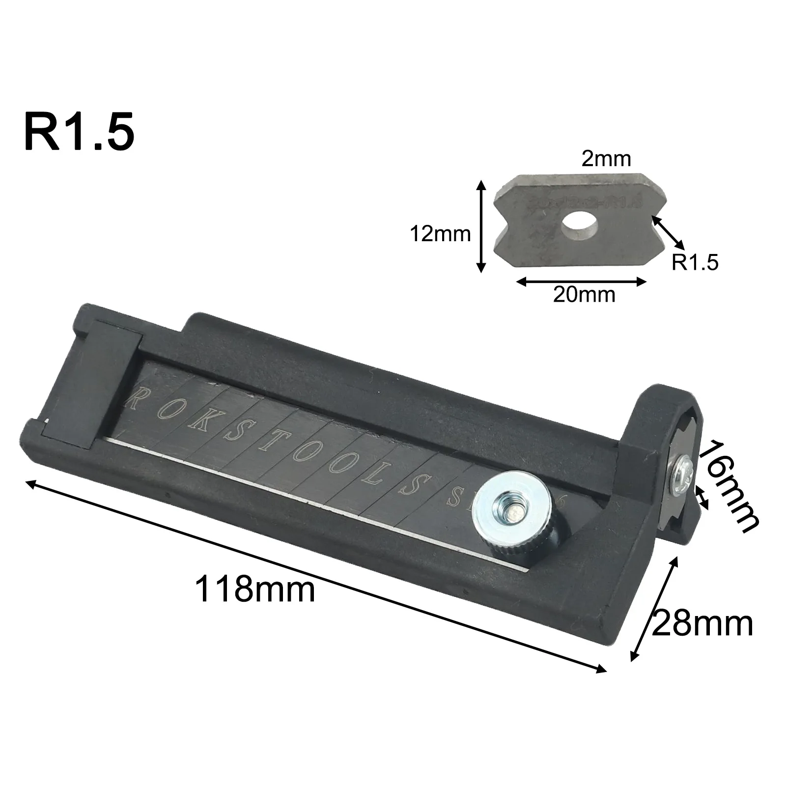 Chamfer Planer Corner Chamfer Tool Cutting Point Design R1 Blade R1.5 Blade R2 Blade R3 Blade For Edge Banding