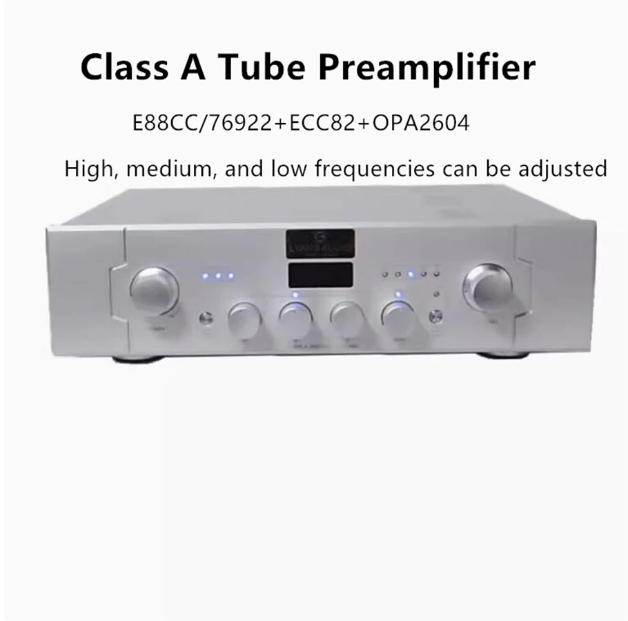 

C500 Fully Balanced Tube Preamplifier, Newly Designed CCS Architecture Pure Class A preamplifier. High, Medium, Low Adjustable