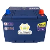 FLYPOWER 車のバッテリー 27-66 12.8V 50AH 1000CCA 車の自動スターターバッテリー BMS 電圧保護リチウム鉄 LiFePo4 バッテリー 5