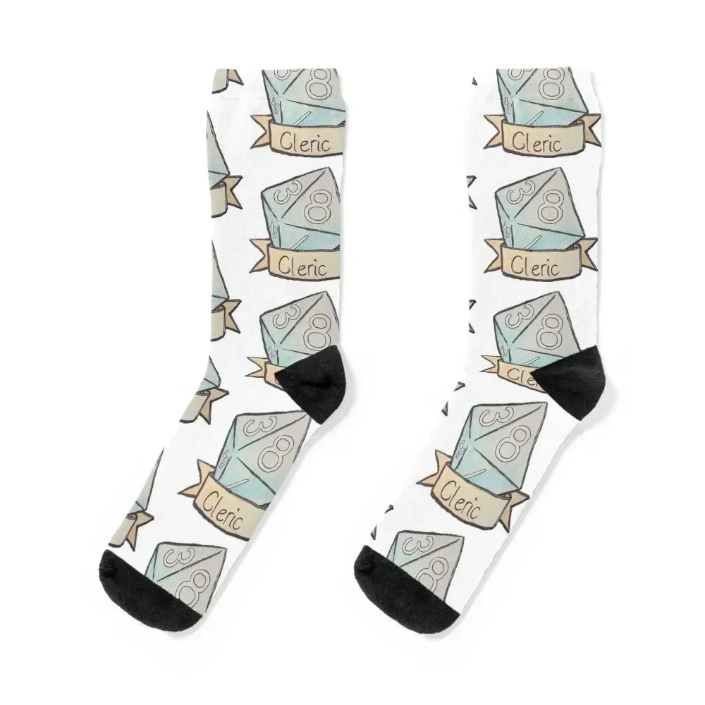 D&D Cleric Hit Dice Socks designer brand japanese fashion Socks Women's Men's