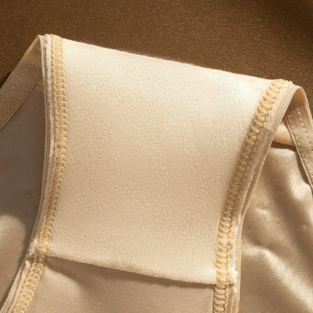 Modische Niedriggeschnittene Satin-Seiden-Slips Unterhosen Einfarbige Eisseiden-Höschen Nahtloser Baumwoll-Schritt Damenunterwäsche Mädchen – Detail 10