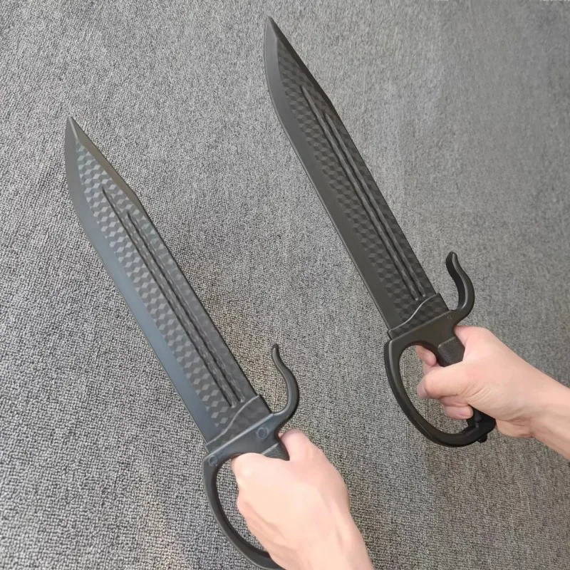 Espada de Plástico de 46 cm para Wing Chun, Ocho Espadas, Tang Hengdao, Han, Espada Samurai, Accesorios de Práctica
