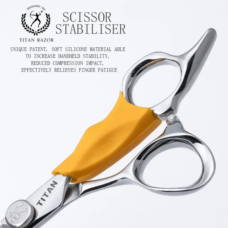 Titan 6 inch goed knippen kappers professionele kapper haarschaar voor haar