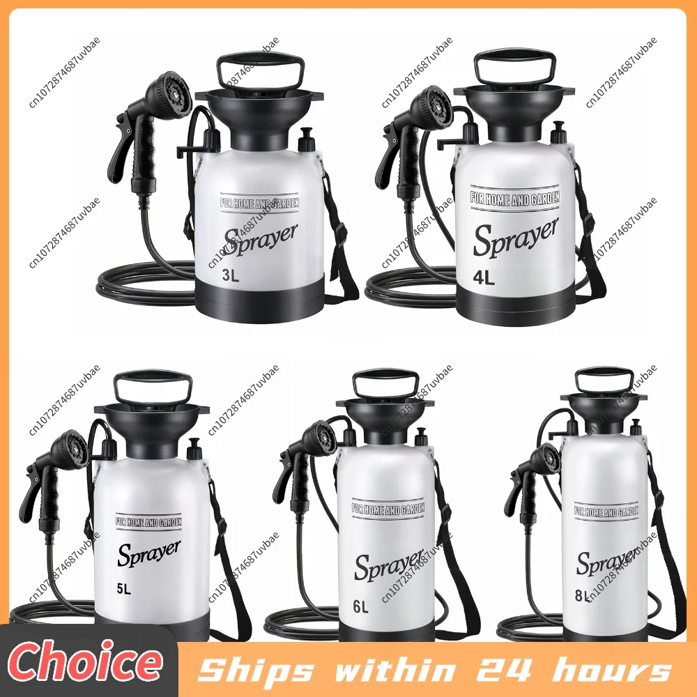Camping Shower with 3 Meter Long Hose Portable Shower Multi-Functional Shower Pump for Hiking Traveling Garden Beach Pet