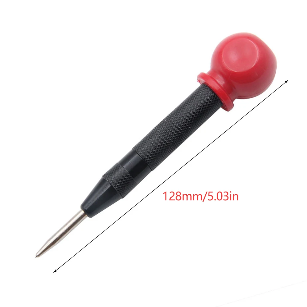 

Automatic Center Pin Punch Bit Tools Spring Loaded Marking Starting Holes Tool Wood Press Dent Marker Drill Gadget Woodwork Tool