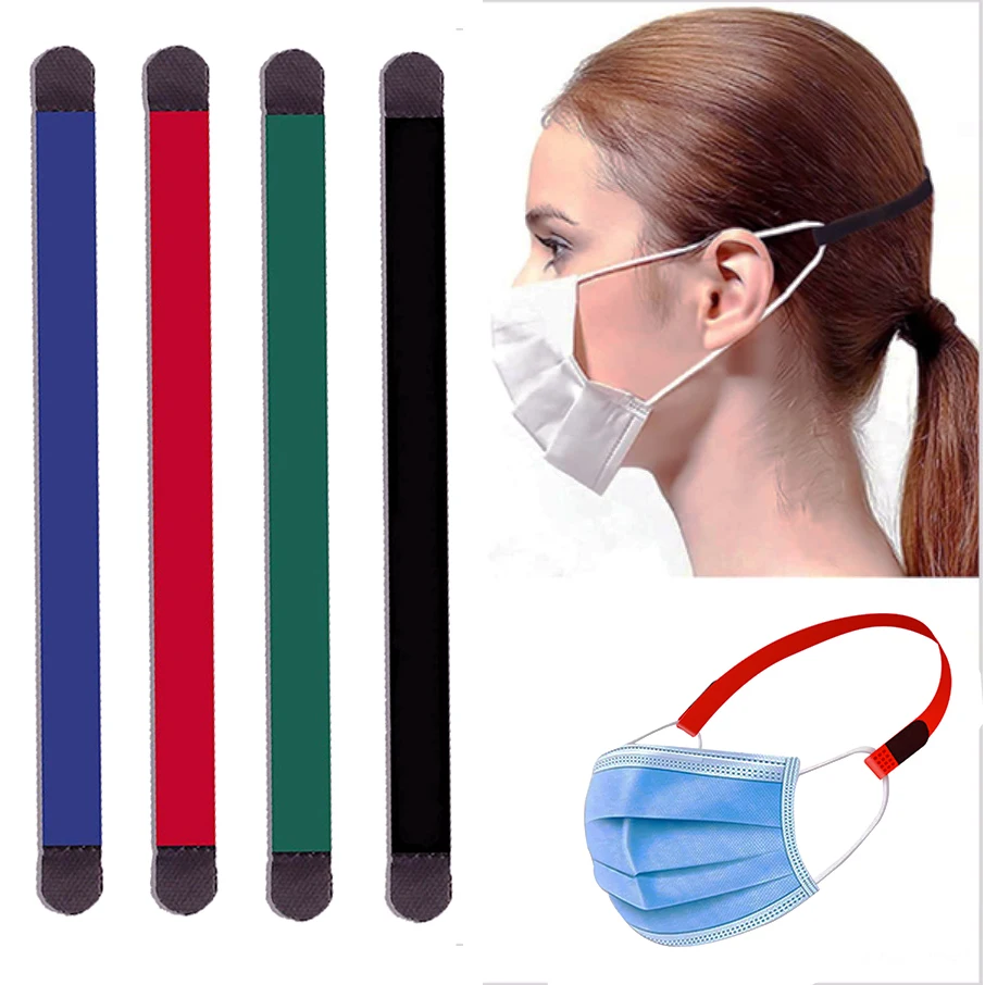 Soft Mask Holder Lanyard Adjustable Anti-slip Mask Strap Extend Protector Hook for woman Children Adult  Mask Accessories