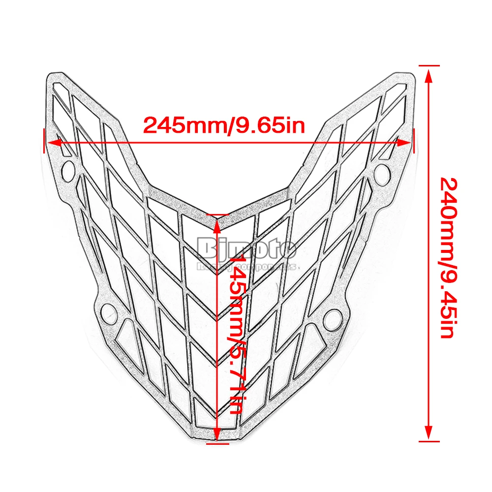 Für Yamaha T-MAX560 2025-2026 Motorrad-Scheinwerferabdeckung Schutzgitter für Honda CB500X CB400X 2019-2022 – Detail 4